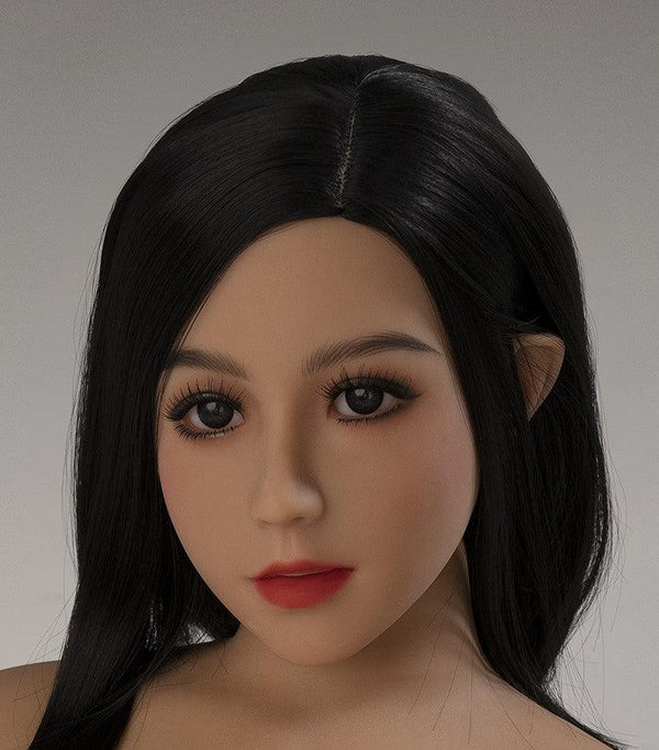 Zelex Head - Sex Doll Head - M16 Compatible - Tan - Lucidtoys