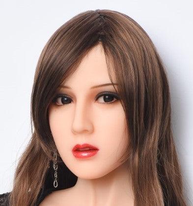 Zelex Head - Sex Doll Head - M16 Compatible - Natural - Lucidtoys