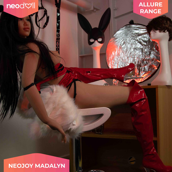 Neodoll Allure - Madalyn - Silicone TPE Hybrid Sex Doll - 157cm - Tan - Lucidtoys