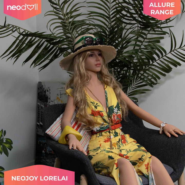 Neodoll Allure - Lorelai - Silicone TPE Hybrid Sex Doll - 157cm - Tan - Lucidtoys