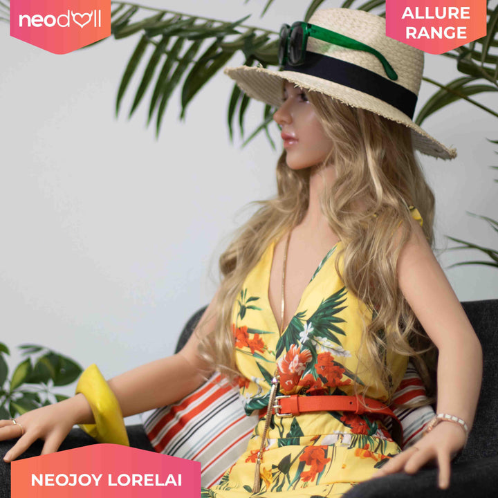 Neodoll Allure - Lorelai - Silicone TPE Hybrid Sex Doll - 157cm - Tan - Lucidtoys