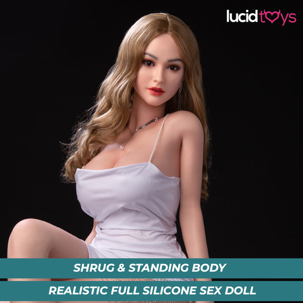 Youqdoll - Hana - Realistic Full Silicone Sex doll - 163cm - Natural