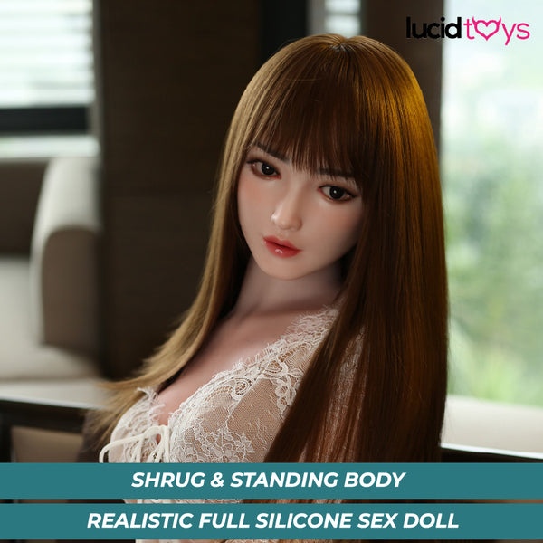 Youqdoll - Mercy - Realistic Full Silicone Sex Doll - 165cm - Natural