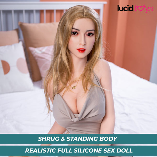 Youqdoll - Freya - Realistic Full Silicone Sex doll - 170cm - Natural