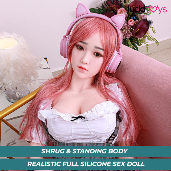 Youqdoll - Evelyn - Realistic Full Silicone Sex doll - 163cm - Natural