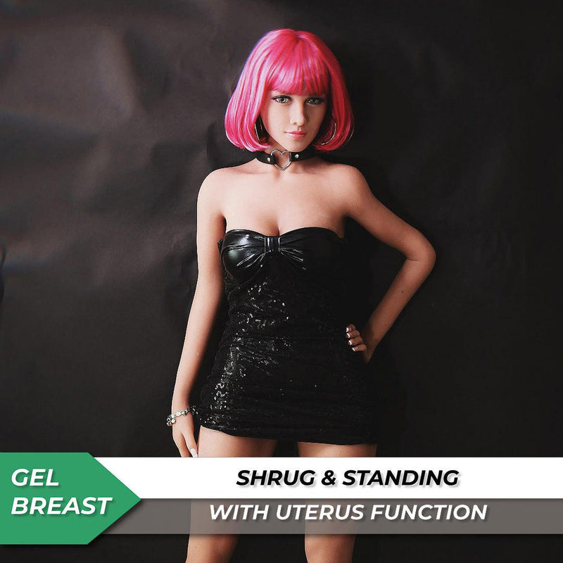 Neodoll Sugar Babe - Pag - Realistic Sex Doll - Gel Breast - Uterus - 150cm - Tan video