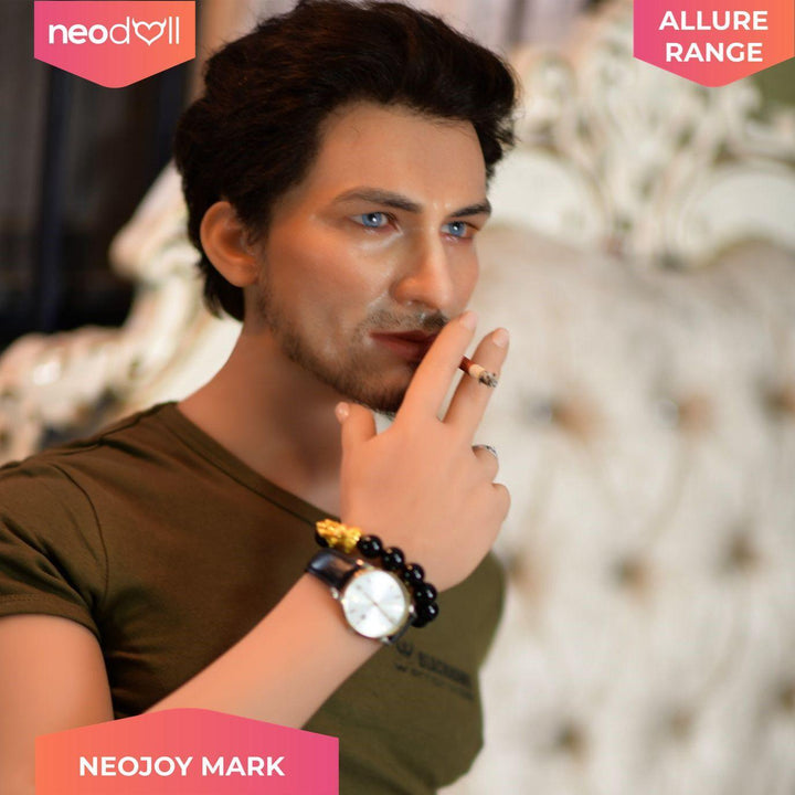 Neodoll Allure Mark - Realistic Male Sex Doll - 170cm - Tan - Lucidtoys
