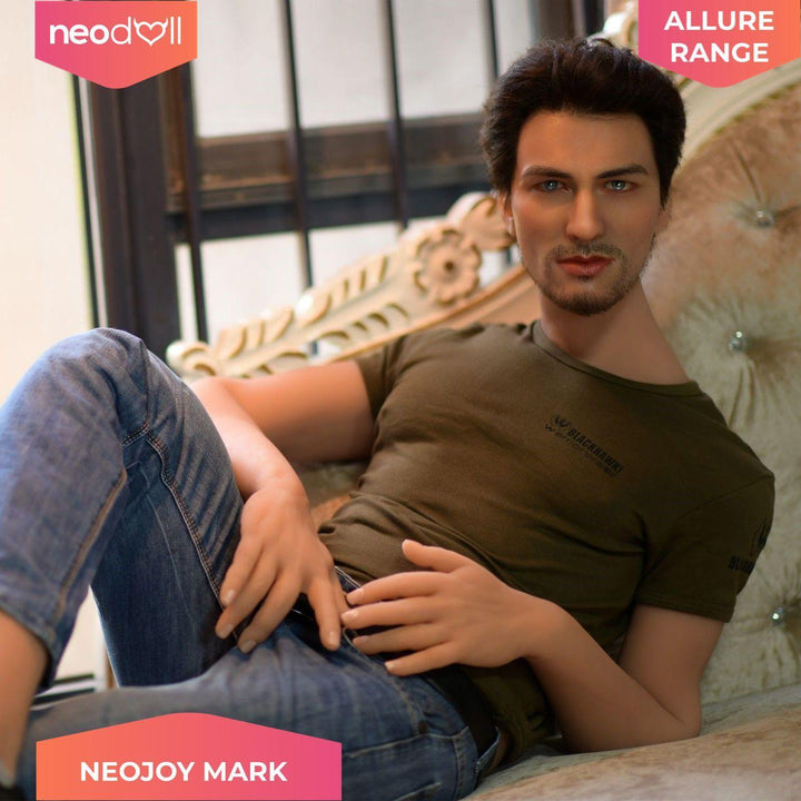 Neodoll Allure Mark - Realistic Male Sex Doll - 170cm - Tan - 23 cm Penis - Lucidtoys