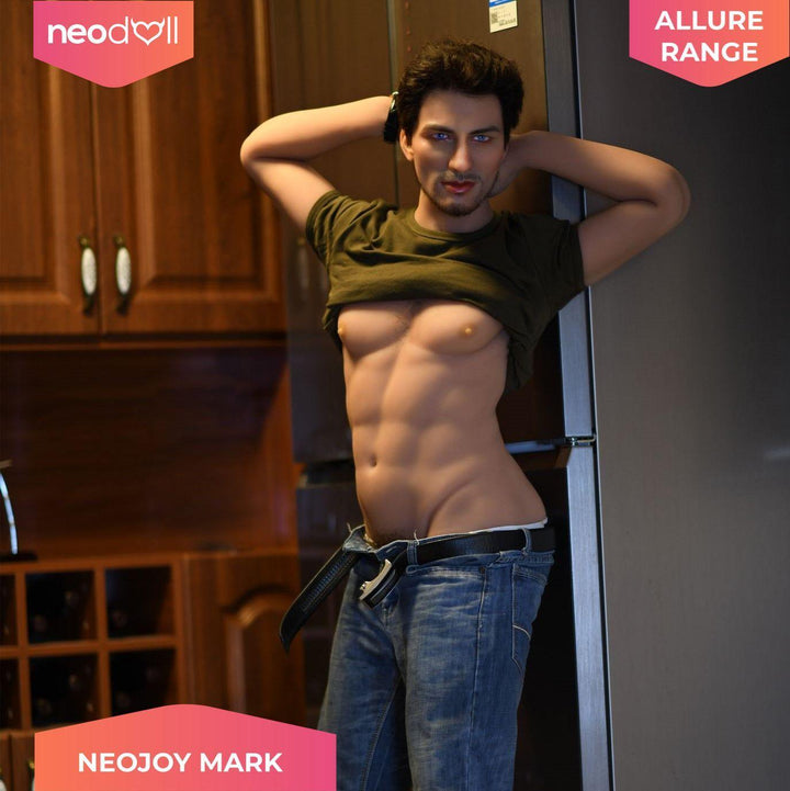 Neodoll Allure Mark - Realistic Male Sex Doll - 170cm - Tan - 23 cm Penis - Lucidtoys