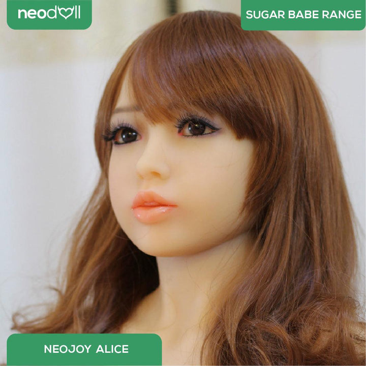 Neodoll Sugar Babe - Alice - Realistic Sex Doll - Gel Breast - Uterus - 148cm - Natural - Lucidtoys