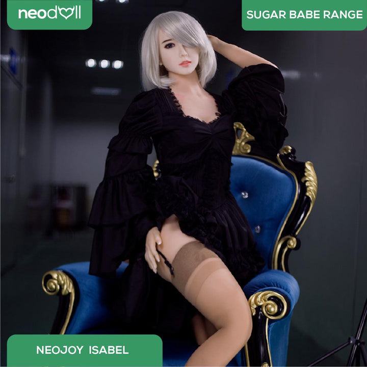 Neodoll Sugar Babe - Isabel - Realistic Sex Doll - Gel Breast - Uterus - 170cm - White - Lucidtoys