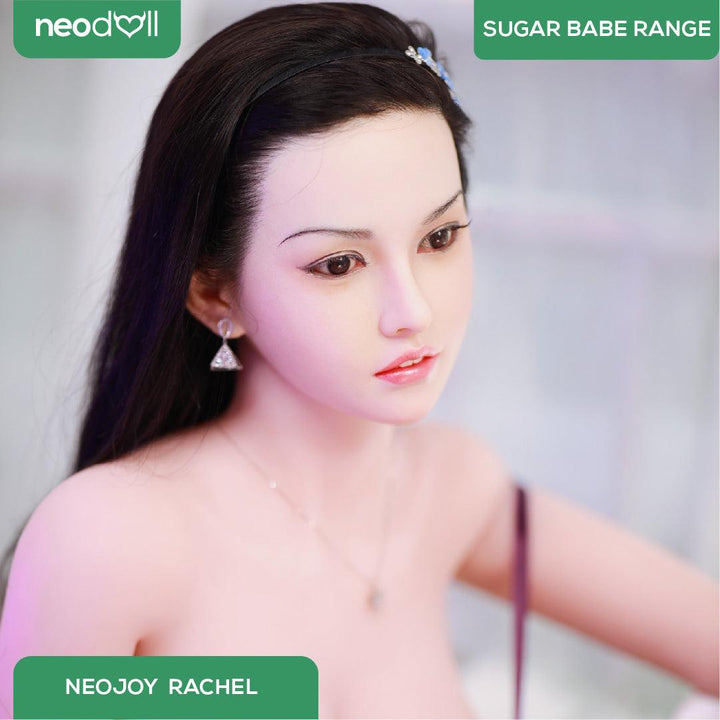 Neodoll Sugar Babe - Rachel - Silicone TPE Hybrid Sex Doll - Gel Breast - Uterus - 164cm - Natural - Lucidtoys