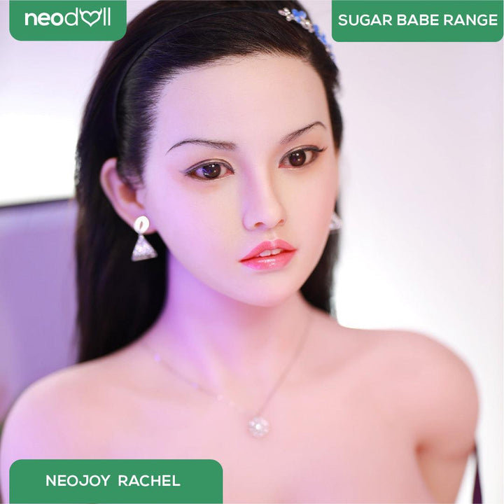 Neodoll Sugar Babe - Rachel - Silicone TPE Hybrid Sex Doll - Gel Breast - Uterus - 164cm - Natural - Lucidtoys