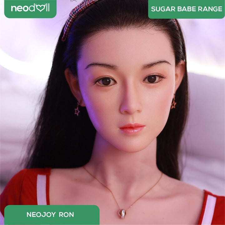Neodoll Sugar Babe - Ron - Silicone TPE Hybrid Sex Doll - Gel Breast - Uterus - 164cm - Natural - Lucidtoys