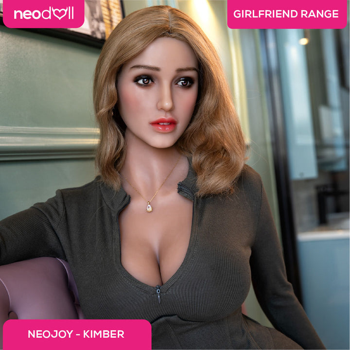 Neodoll Girlfriend Kimber - Silicone TPE Hybrid Sex Doll - 158cm - Tan - Lucidtoys