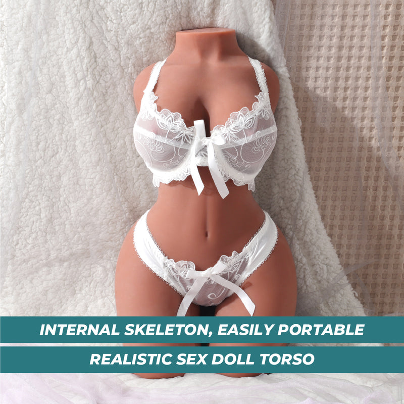 YQ Torso with Skeleton - TPE - 10.8KG - Light TAN video