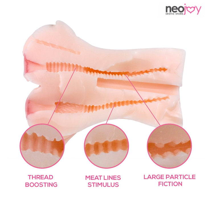 Neojoy - Two holes pussy stroker - 1kg - Skin - Lucidtoys