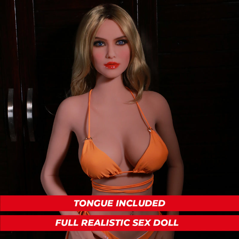 Fire Doll - Courtney - Realistic Sex Doll - 156cm - Light Tan video