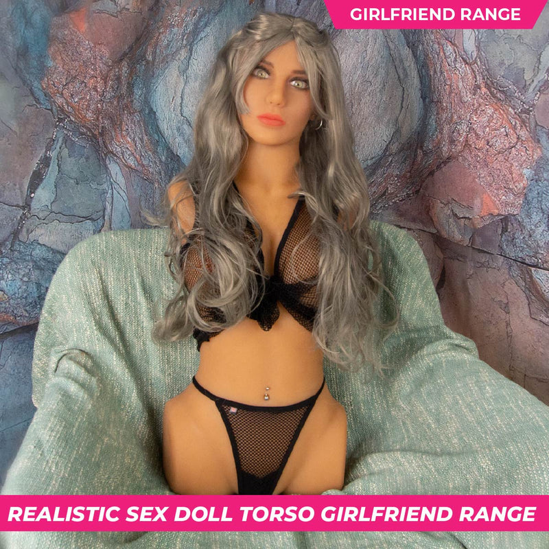 Neodoll Easy Torso With Girlfriend Lorelei Head - Realistic Sex Doll Torso With Head Connector - Tan - 17kg video
