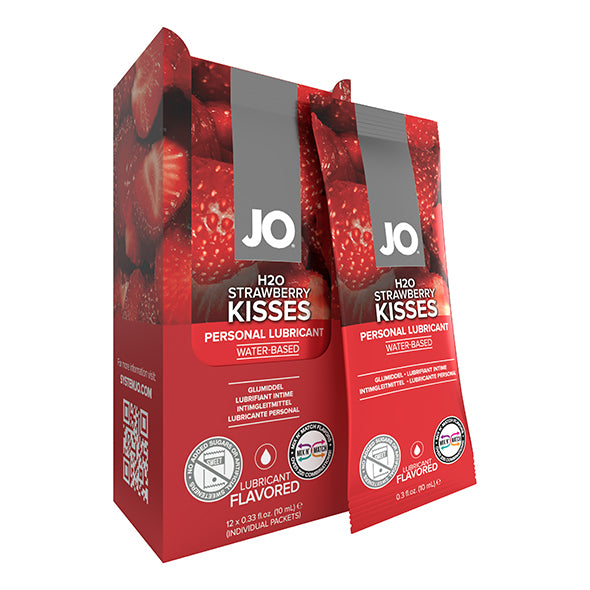 System JO - Foil Pack Display Box H2O Strawberry