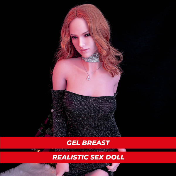Fire Doll - Anja - Realistic Sex Doll - Gel Breast - 166cm - Light Tan