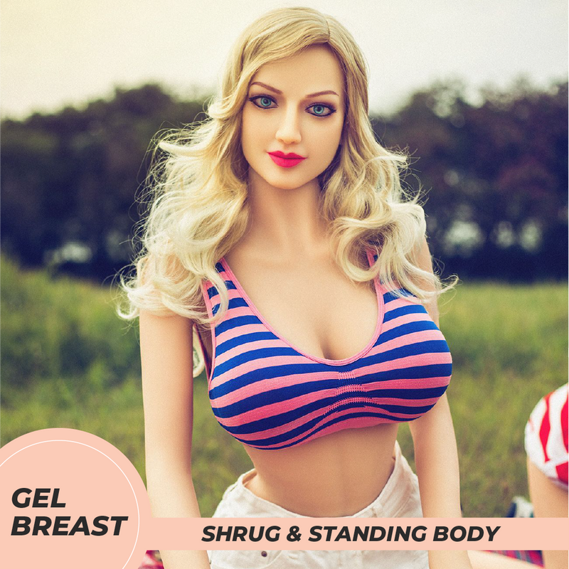 Climax Doll - Adaline - Realistic Sex Doll - Gel Breast - 158cm - White video
