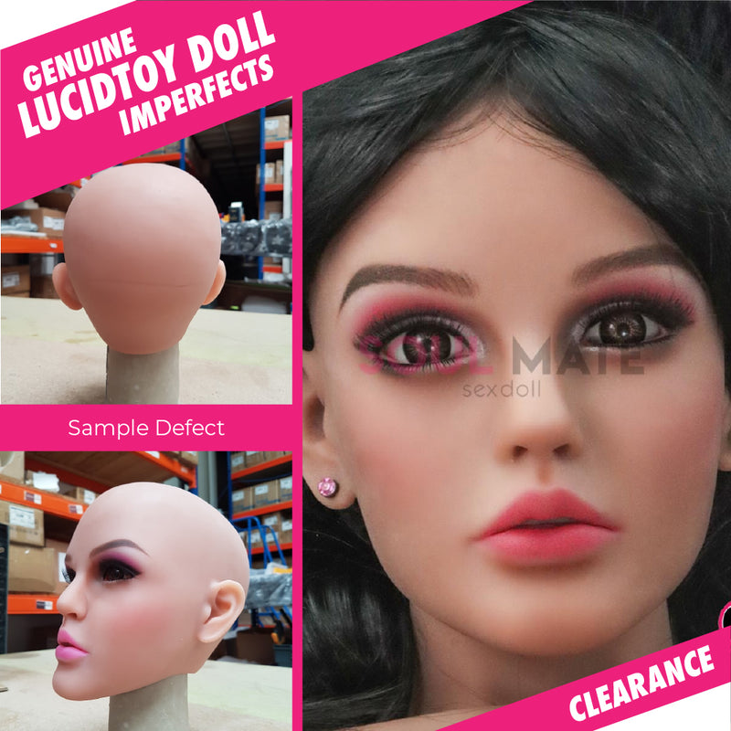 RF399 - Clearance item - SoulMate Dolls - Teagan Head - Sex Doll Heads - Light Brown video