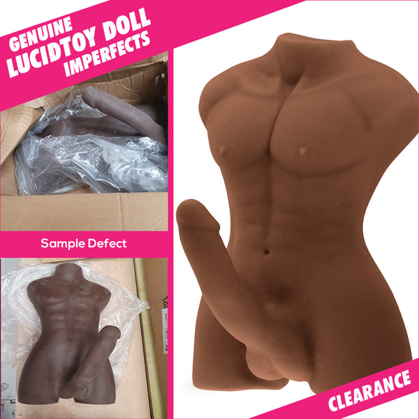 RF375 - Clearance item - Neojoy Realistic Dildo Male Sex Doll TPE - Brown 8.9 KG