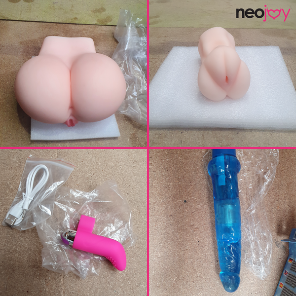 Neojoy Big Butts - Male Pocket Pussy - Vibrator - Dildo Sex Toy