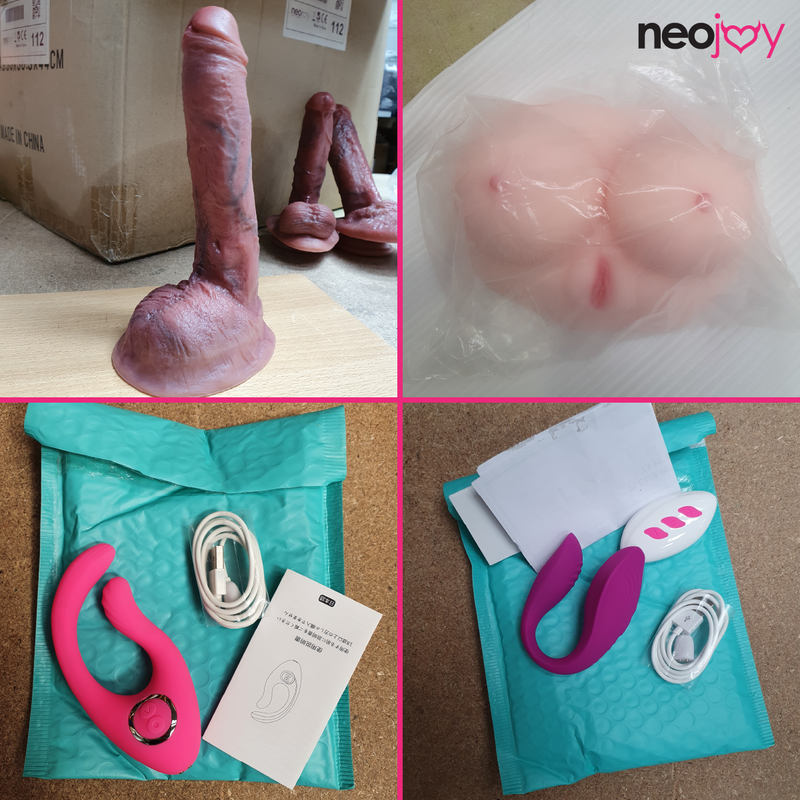 Neojoy Sex Doll Vagina & Boobs - G-spot Dual Simulator - Vibrator - Dildo Sex Toy video