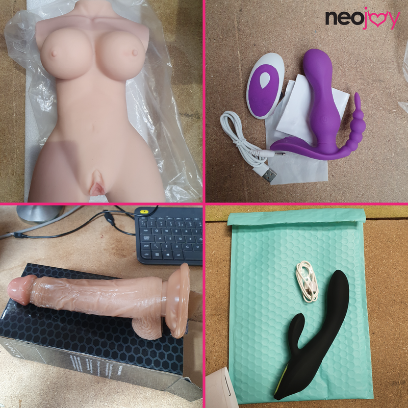 Neojoy Female Sex Doll Torso - Vibrator - Dildo - Butt Plug Sex Toy video