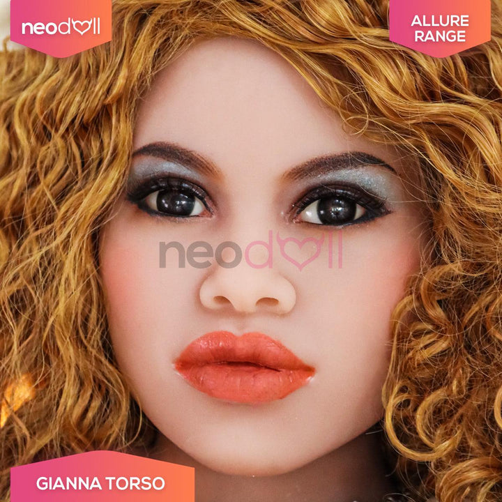 Allure Sex Doll Torso - Gianna Head & Torso - Tan - Lucidtoys
