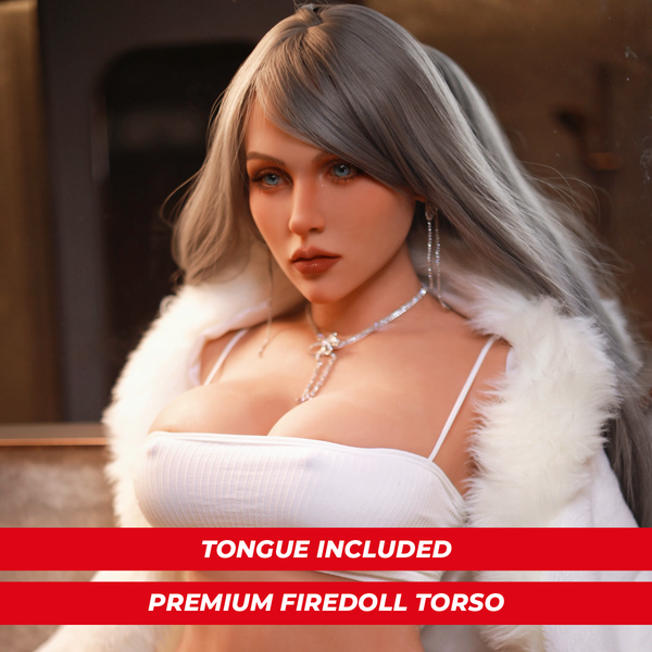 Firedoll Torso - Hannah - Realistic Sex Doll Torso - 70cm - Light tan