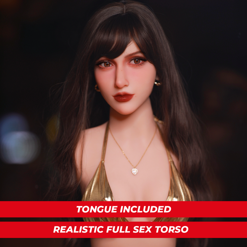 Firedoll Torso - Luna - Realistic Sex Doll Torso - Light tan - Head Included video