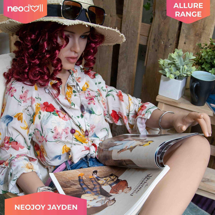 Neodoll Allure - Jayden - Silicone TPE Hybrid Sex Doll - 157cm - Lucidtoys