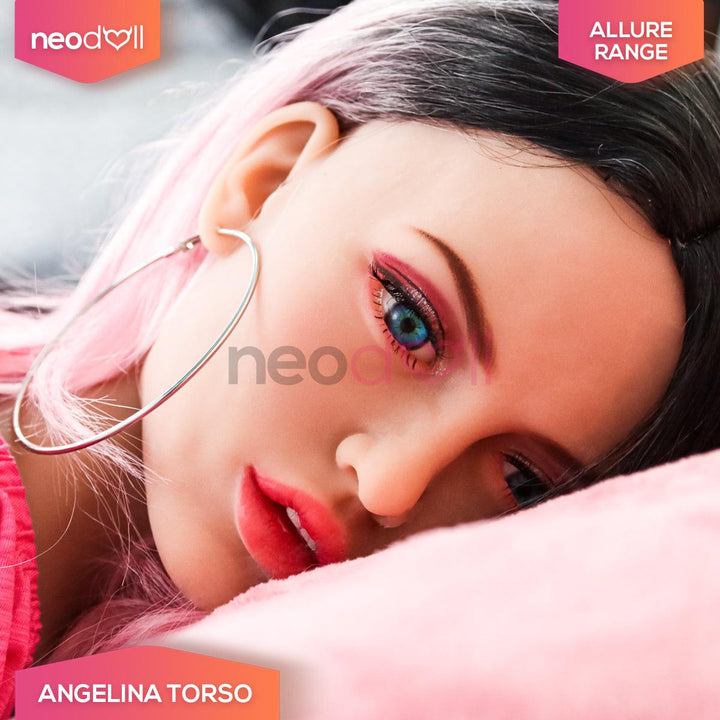 Allure Sex Doll Torso - Angelina Head & Torso - Tan - Lucidtoys