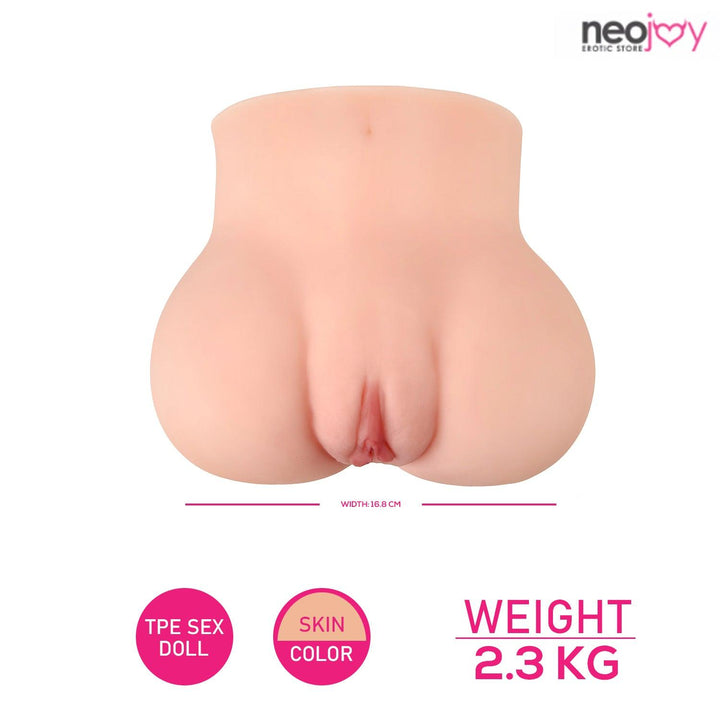 Neojoy Soft Vagina Stroker Sex Doll Realistic Vagina & Ass- Flesh Colour - 2.3kg - Lucidtoys