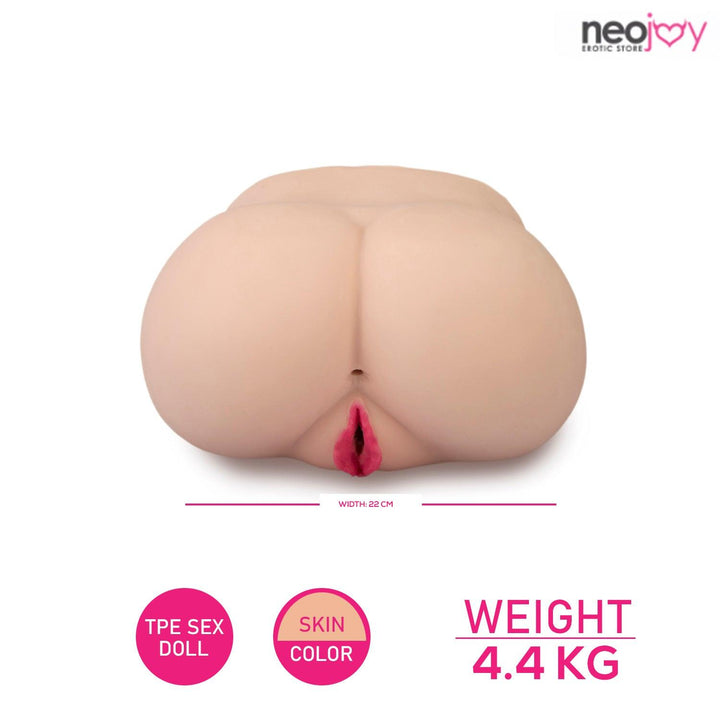 Neojoy Soft Vagina Stroker Sex Doll TPE Realistic Vagina & Ass - 4.4kg - Lucidtoys