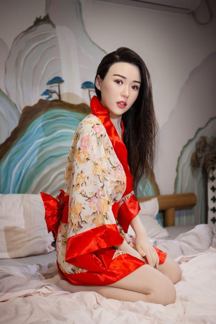 XYDoll - BeiBei - Silicone TPE Hybrid Sex Doll - 168cm - Implanted Black Hair - Natural - Lucidtoys