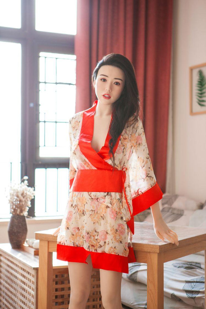 XYDoll - BeiBei - Silicone TPE Hybrid Sex Doll - 168cm - Implanted Black Hair - Natural - Lucidtoys