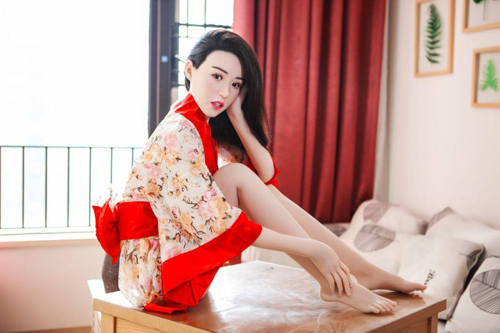 XYDoll - BeiBei - Silicone TPE Hybrid Sex Doll - 168cm - Implanted Black Hair - Natural - Lucidtoys