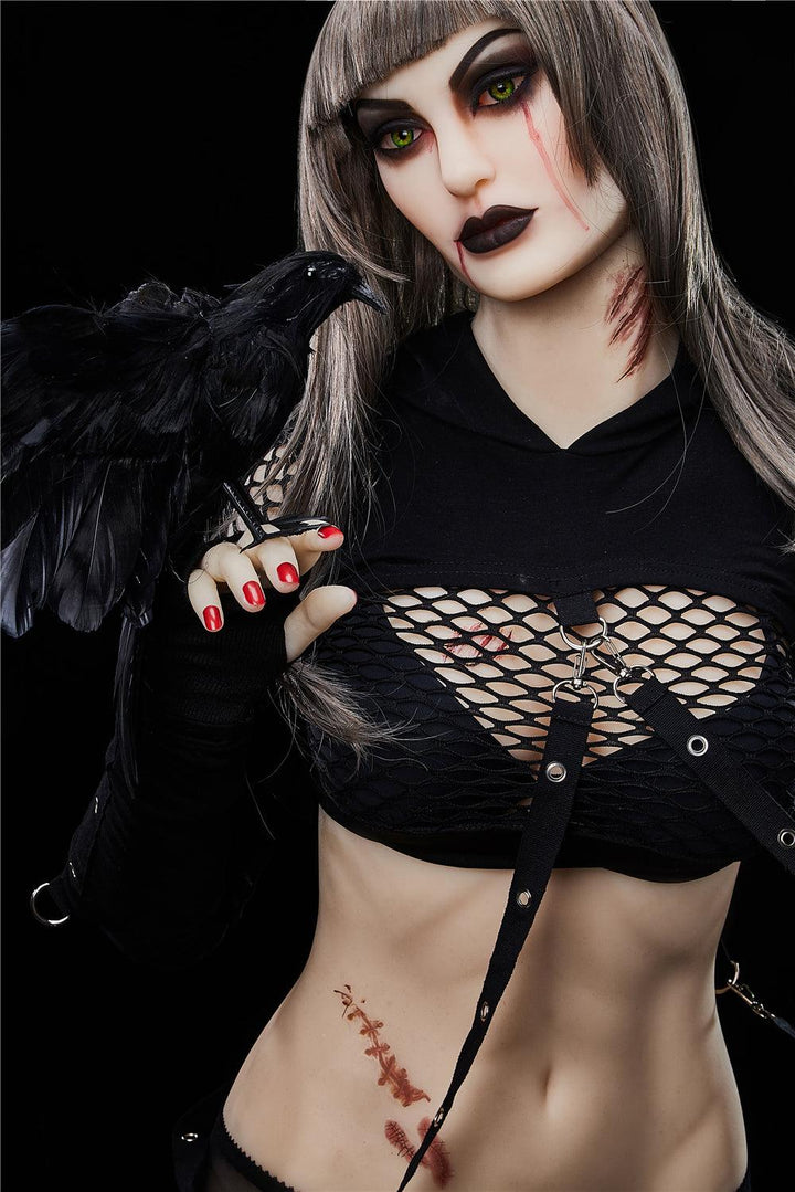 Neodoll Racy Mia Halloween - Realistic Sex Doll - 168cm Plus - White - Lucidtoys