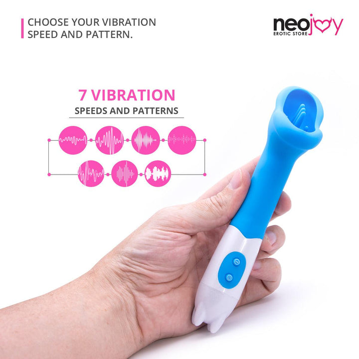 Neojoy The Pussy Licker Silicone Clitoral Vibrator 7-Speed Functions
