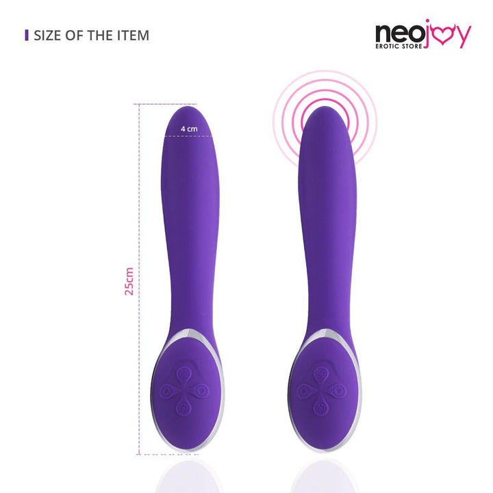 Neojoy G-spot Silicone magnetic Rechargeable 12 Functions Vibrator