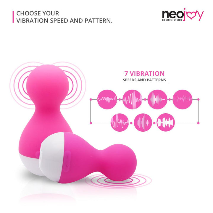 NeoJoy Breast Clitoris Simulator Silicon 7 Vibration Function USB Rechargeable - Lucidtoys