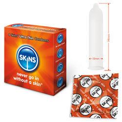 Skins Ultra Thin Condoms - Lucidtoys