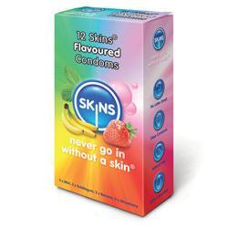 Skins Flavoured Assorted Condoms - Lucidtoys